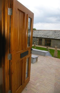 Half glazed, half glass, Listed buliding, conservation grade, traditional, solid wood, hi specificatio, manufacturers,